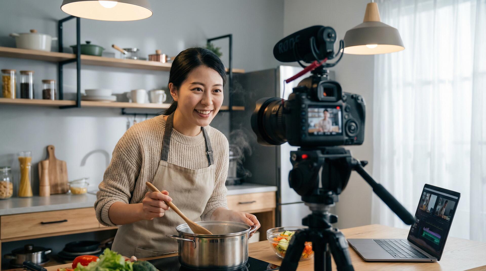 糖心vlog美食视频演示